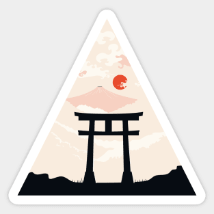 Torii gate Sticker